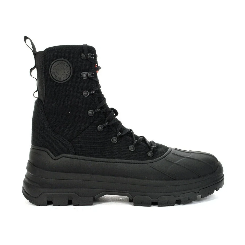 Hunter Explorer Desert MFS1000CNV-BLK Boots Men's US 8 Black Round Toe JOBB1219